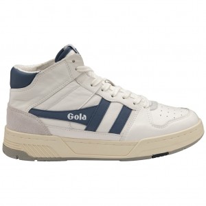 Gola Classics Allcourt High Sneakers Blancos Mexico | QVP-379280