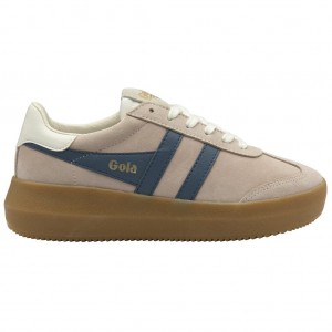 Gola Classics Athena Sneakers Rosas Blancos Mexico | LZH-058423