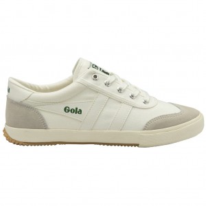 Gola Classics Badminton Plimsoll Sneakers Blancos Mexico | UGQ-589621