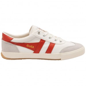 Gola Classics Badminton Plimsoll Sneakers Blancos Mexico | PBG-027485