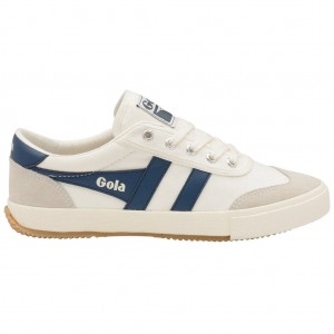 Gola Classics Badminton Plimsoll Sneakers Blancos Mexico | MYV-356420