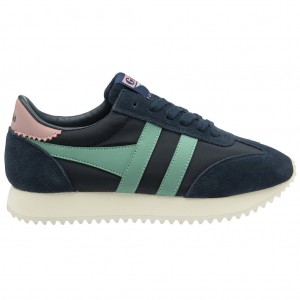 Gola Classics Boston '78 Sneakers Azul Marino Verdes Coral Rosas Mexico | RPK-794530