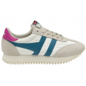 Gola Classics Boston '78 Sneakers Blancos Fucsia Mexico | KLS-496718
