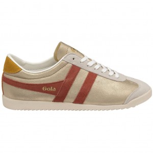 Gola Classics Bullet Blaze Sneakers Dorados Naranjas Mexico | WHI-456723