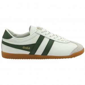 Gola Classics Bullet Leather Sneakers Blancos Mexico | KNX-341582