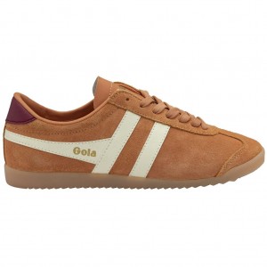 Gola Classics Bullet Suede Sneakers Blancos Mexico | JQO-087316
