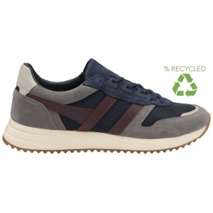 Gola Classics Chicago Sneakers Azul Marino Vino Mexico | LZW-367429