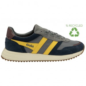 Gola Classics Chicago Sneakers Azul Marino Mexico | SUY-847613