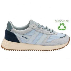 Gola Classics Chicago Sneakers Azules Azules Mexico | QWA-195640