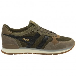 Gola Classics Colorado Sneakers Kaki Negros Mexico | PYO-172540