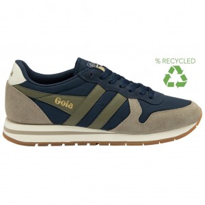 Gola Classics Daytona Chute Sneakers Azul Marino Kaki Mexico | ALB-184092