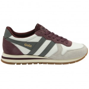 Gola Classics Daytona Chute Sneakers Blancos Mexico | BLH-504317