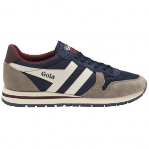 Gola Classics Daytona Sneakers Azul Marino Blancos Mexico | YAI-128567