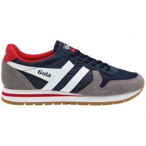 Gola Classics Daytona Sneakers Azul Marino Blancos Mexico | NFV-174302