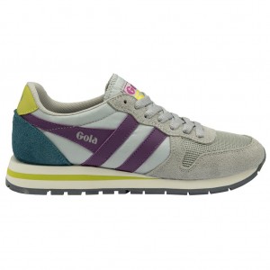 Gola Classics Daytona Sneakers Grises Claro Mexico | ZNE-523890