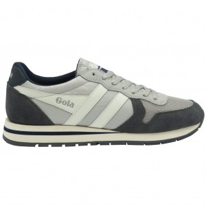 Gola Classics Daytona Sneakers Grises Claro Blancos Mexico | CGM-472361