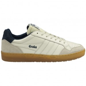 Gola Classics Eagle '86 Sneakers Blancos Azul Marino Mexico | JSN-806745