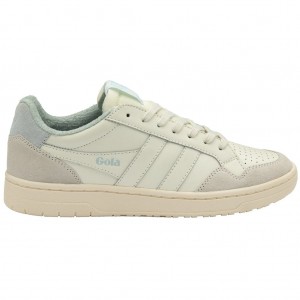 Gola Classics Eagle Sneakers Blancos Azules Mexico | QDS-186095