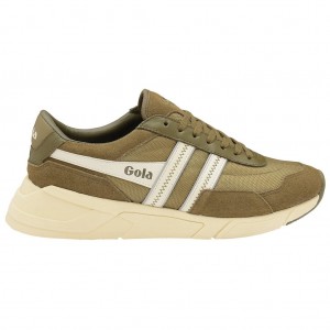 Gola Classics Eclipse Legacy Sneakers Kaki Blancos Mexico | WHC-621387