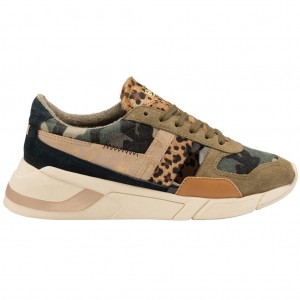 Gola Classics Eclipse Mode Sneakers Camuflados Leopardo Mexico | SHK-487015