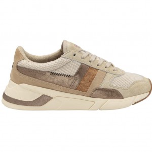 Gola Classics Eclipse Mode Sneakers Wheat Oat Bronze Mexico | FQA-604739