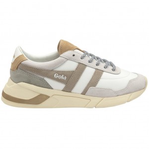 Gola Classics Eclipse Pure Sneakers Blancos Grises Mexico | QCR-083467
