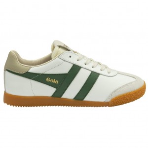 Gola Classics Elan Leather Sneakers Blancos Mexico | RGA-019582