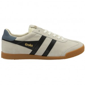 Gola Classics Elan Sneakers Blancos Negros Mexico | HKW-940537