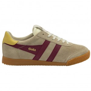 Gola Classics Elan Sneakers Bone Cerise Pollen Mexico | TDC-830927