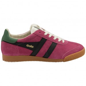 Gola Classics Elan Sneakers Fucsia Negros Mexico | MAX-270469