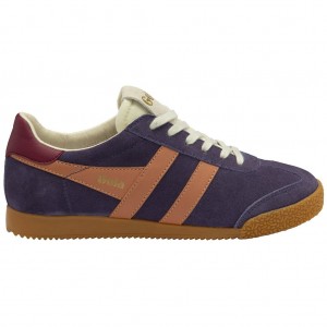 Gola Classics Elan Sneakers Plum Terracotta Cerise Mexico | XQC-360518