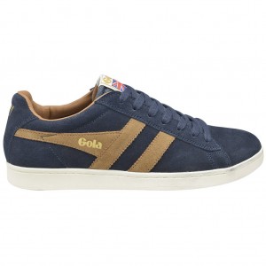 Gola Classics Equipe Suede Sneakers Azul Marino Mexico | CNH-867092