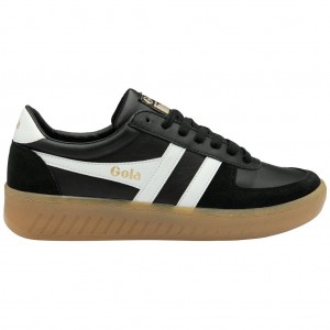 Gola Classics Grandslam Elite Sneakers Negros Blancos Mexico | BFC-704659
