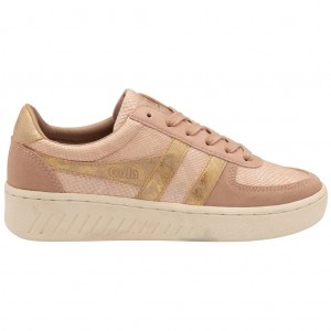 Gola Classics Grandslam Lizard Sneakers Rosas Dorados Mexico | HTQ-253697