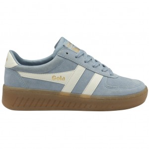 Gola Classics Grandslam Suede Sneakers Blancos Mexico | IGJ-763502