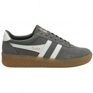 Gola Classics Grandslam Suede Sneakers Blancos Mexico | VSM-412570