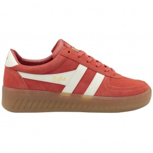Gola Classics Grandslam Suede Sneakers Coral Blancos Mexico | MLO-362184