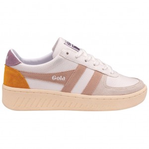Gola Classics Grandslam Trident Sneakers Blancos Mexico | UHA-145728