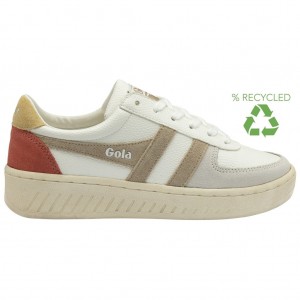 Gola Classics Grandslam Trident Sneakers Blancos Mexico | LQB-034795