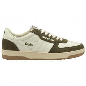 Gola Classics Hawk '89 Sneakers Blancos Kaki Mexico | SPX-947128