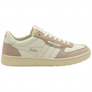 Gola Classics Hawk '89 Sneakers Blancos Rosas Blancos Mexico | AHF-148952