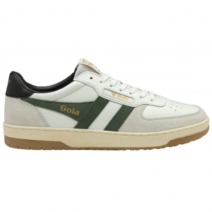 Gola Classics Hawk Sneakers Blancos Negros Mexico | YXD-428537