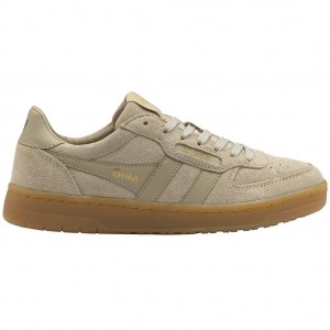 Gola Classics Hawk Suede '86 Sneakers Bone Gum Mexico | ZJE-147605