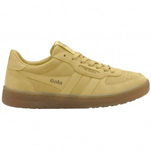 Gola Classics Hawk Suede '86 Sneakers Pollen Gum Mexico | NKC-435982