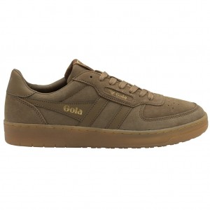 Gola Classics Hawk Suede '86 Sneakers Tobacco Gum Mexico | ZLP-264315