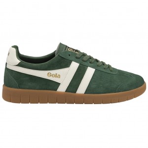 Gola Classics Hurricane Suede Sneakers Blancos Mexico | XRF-620837