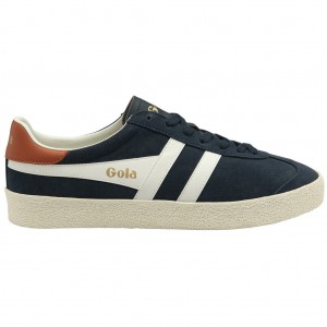 Gola Classics Medallist Sneakers Azul Marino Blancos Naranjas Mexico | WCA-429638