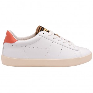 Gola Classics Nova Safari Sneakers Blancos Coral Mexico | RMT-287609