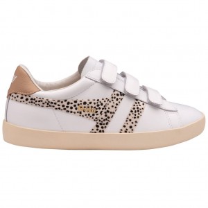 Gola Classics Nova Strap Safari Sneakers Blancos Mexico | NWY-396025