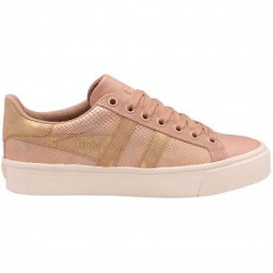 Gola Classics Orchid II Lizard Sneakers Rosas Dorados Mexico | FKM-384072
